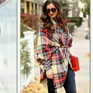 NWT Modcloth Loch & Key Blanket Scarf